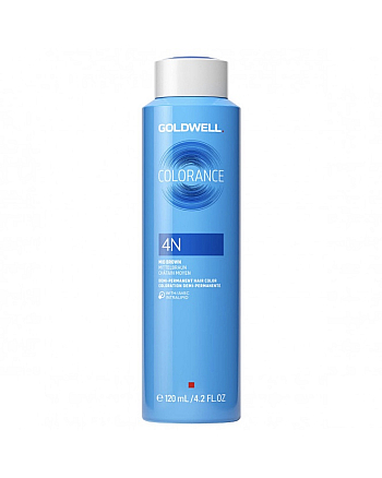Goldwell Colorance 4N - Тонирующая крем-краска для волос средне-коричневый 120 мл - hairs-russia.ru